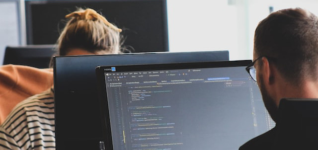 Backend developers working on project