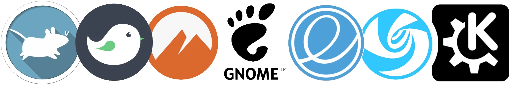 Various Desktop Environments for Linux