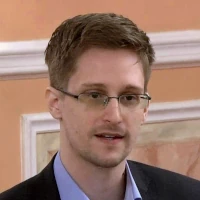A photo of Edward Snowden